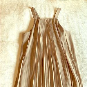 Kate Spade Pleated Nude Dress